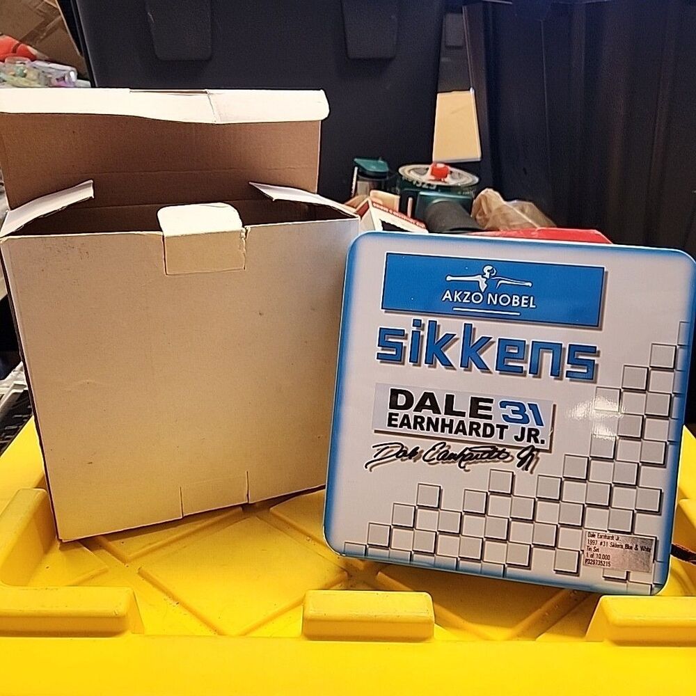 Dale Earnhardt Jr 1997 Sikkens #31 Action Racing Collectible Tin Set